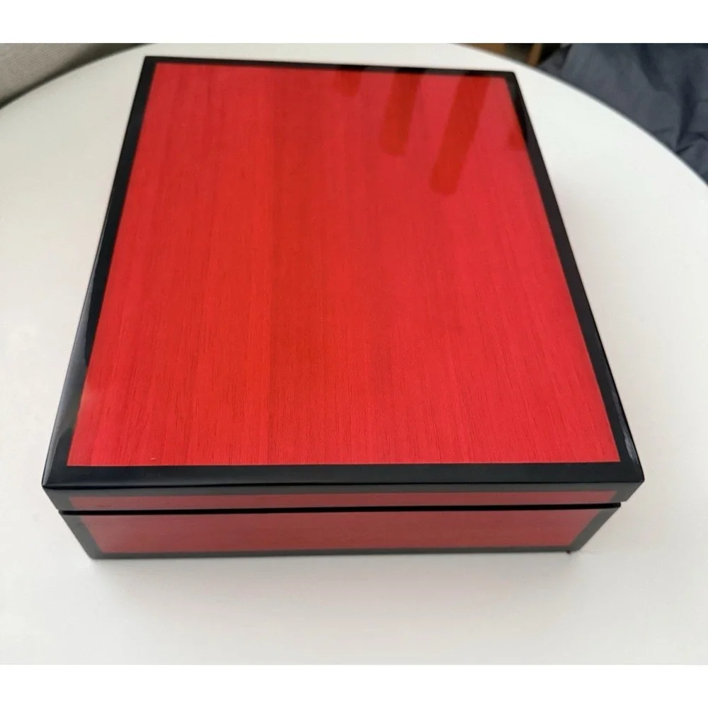 TIGER Maple Wood Tea Caddy By Teavana